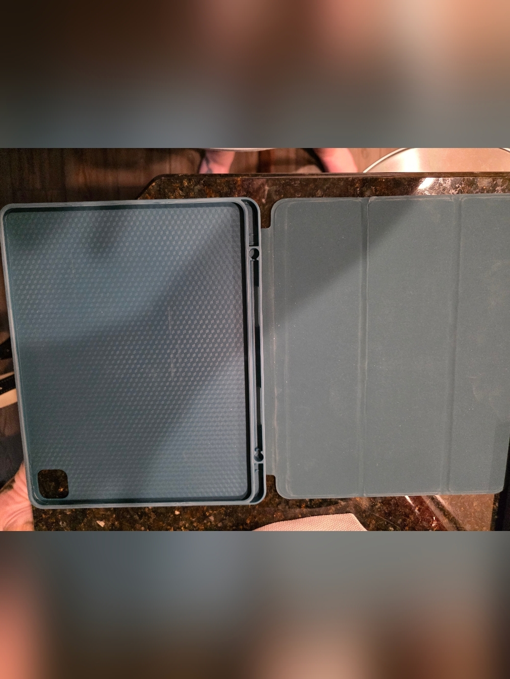 Slim Folio iPad 11 Pro Max Case - Dark Teal